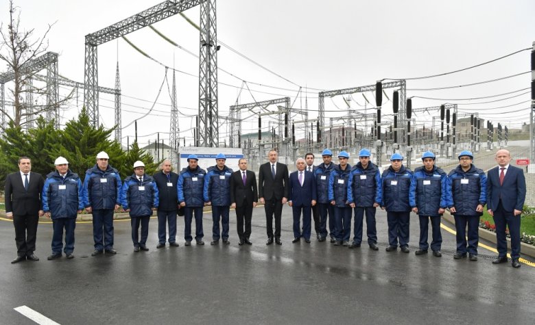 “Müşfiq” yarımstansiyası istifadəyə verilib -  Prezident tədbirdə iştirak edib 