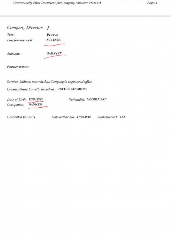 Heydər Babayevin oğlu İngiltərədə meşəlik ərazi alıb Heydər Babayevin oğlu İngiltərədə meşəlik ərazi alıb