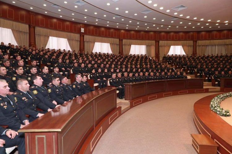 Çevik Polis Alayında əməliyyat müşavirəsi keçirilib