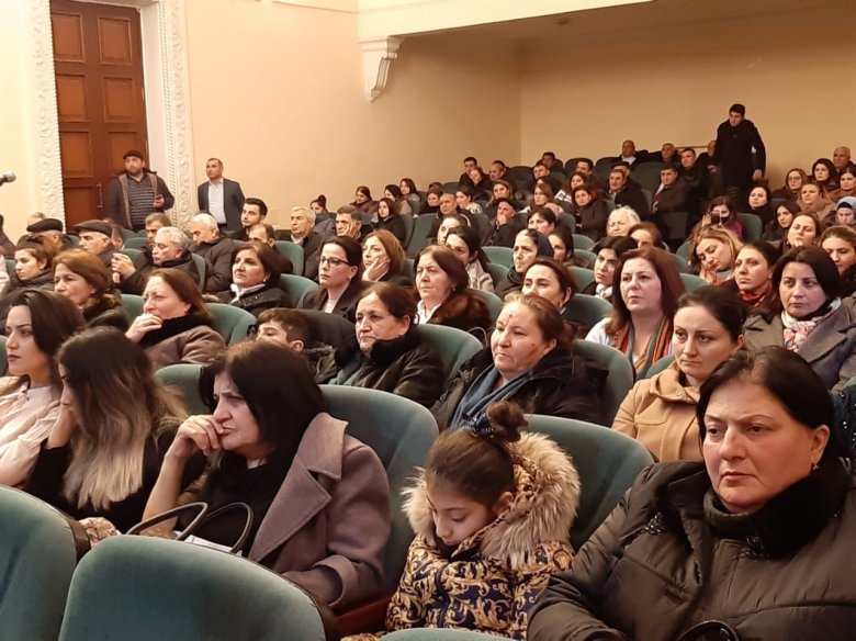 Vüqar Bayramov seçicilərlə ilk görüşünü Sumqayıtda keçirib