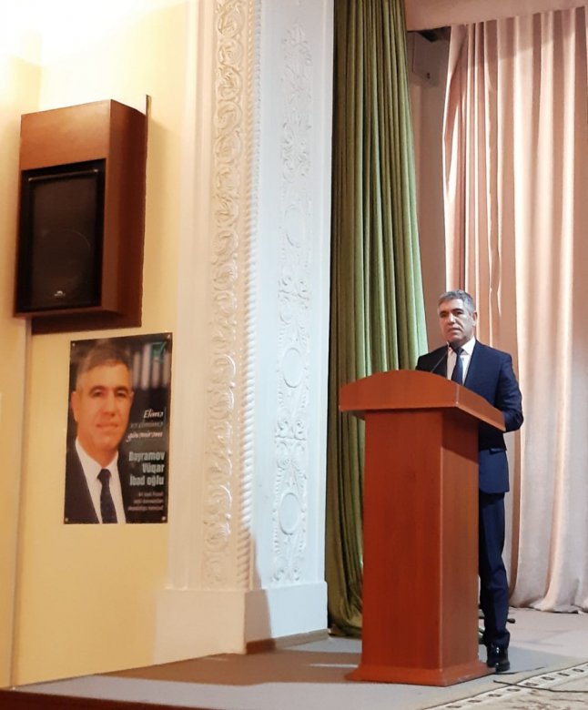 Vüqar Bayramov seçicilərlə ilk görüşünü Sumqayıtda keçirib