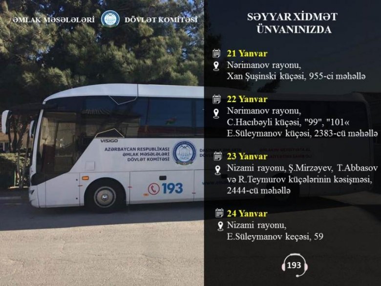 Mənzillərin qeydiyyatı üçün yeni kampaniya başlayır