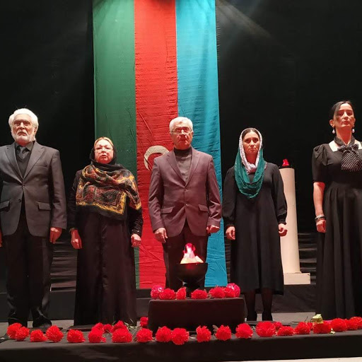 Böyük faciəyə həsr olunmuş tamaşa nümayiş etdirilib