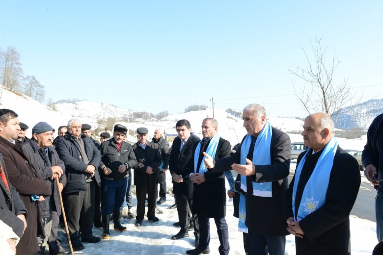 İqbal Məmmədov seçicilərlə fərdi qaydada görüşüb