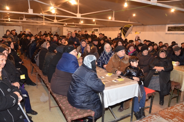 İqbal Ağazadə seçicilərlə növbəti dəfə görüşüb