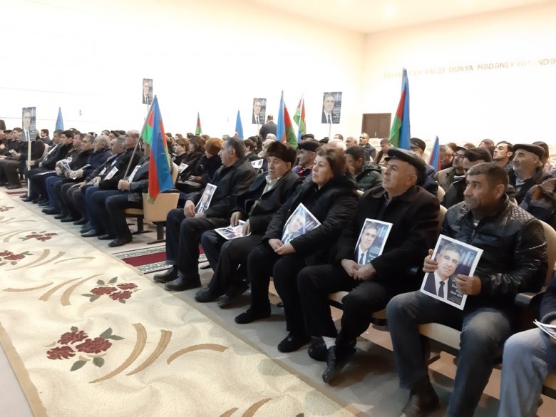 Beyləqanda Vüqar Bayramovu böyük sevgi ilə qarşılayıblar