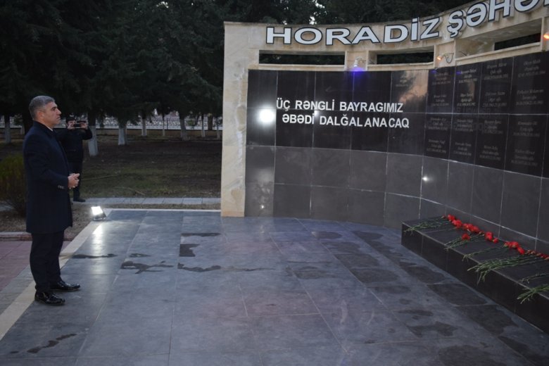 Vüqar Bayramov Horadiz sakinləri ilə görüşüb Vüqar Bayramov Horadiz sakinləri ilə görüşüb