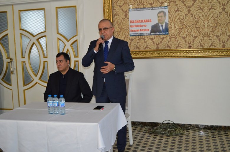 Qüdrət Həsənquliyevin seçicilərlə növbəti izdihamlı görüşü keçirildi