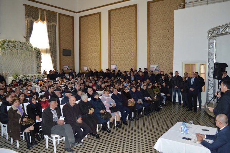 Qüdrət Həsənquliyevin seçicilərlə növbəti izdihamlı görüşü keçirildi