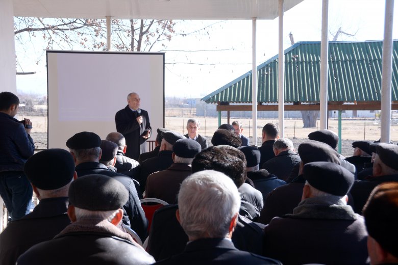 Əli Məsimlinin növbəti dəfə izdihamlı görüşü olub