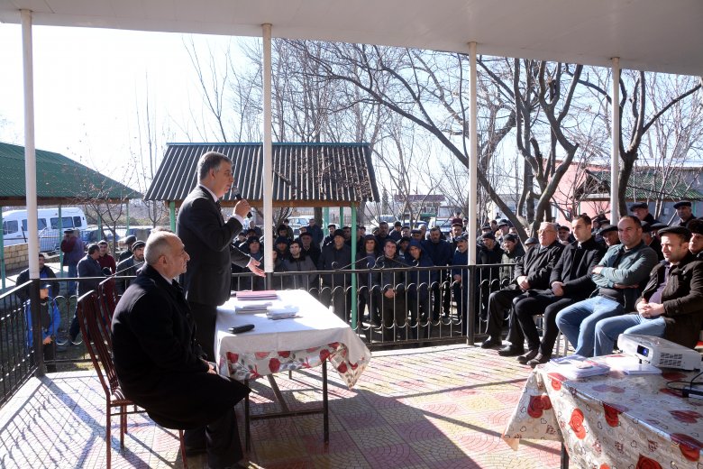 Əli Məsimlinin növbəti dəfə izdihamlı görüşü olub