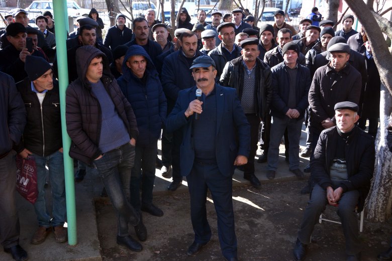 Əli Məsimlinin növbəti dəfə izdihamlı görüşü olub