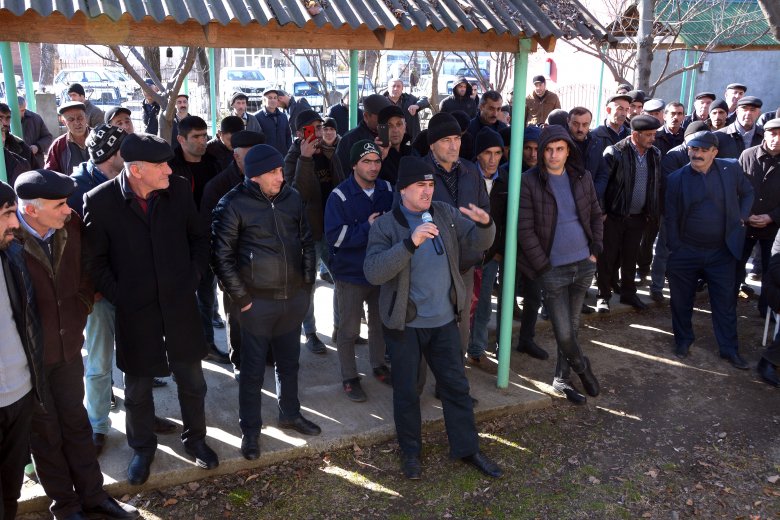 Əli Məsimlinin növbəti dəfə izdihamlı görüşü olub