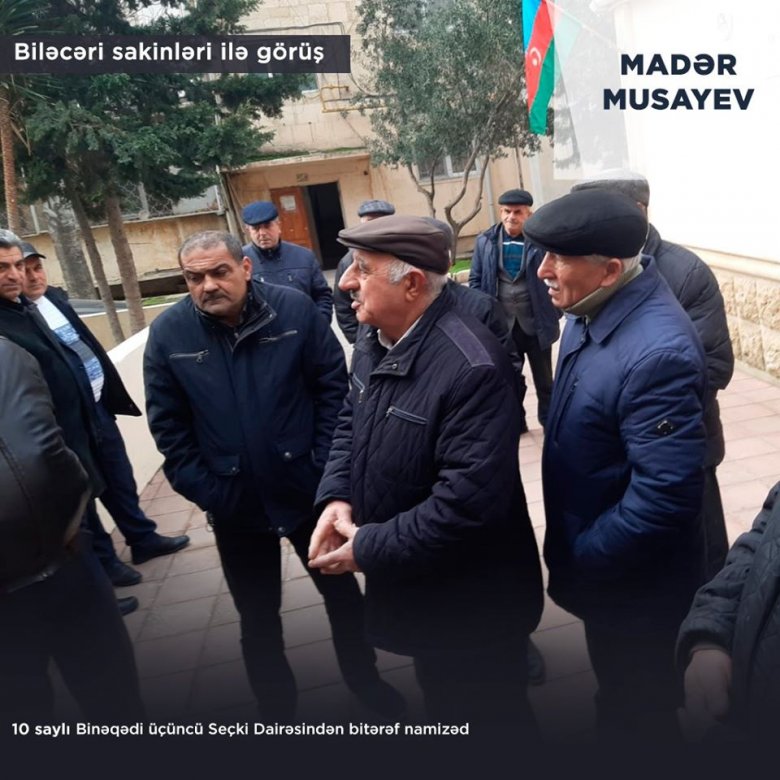Madər Musayevin Seçki Qərargahı 27 məhəllə görüşü keçirib 