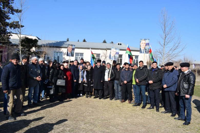 Arayatlı, Babı və Mollaməhərrəmli sakinləri Vüqar Bayramova güvənirlər 