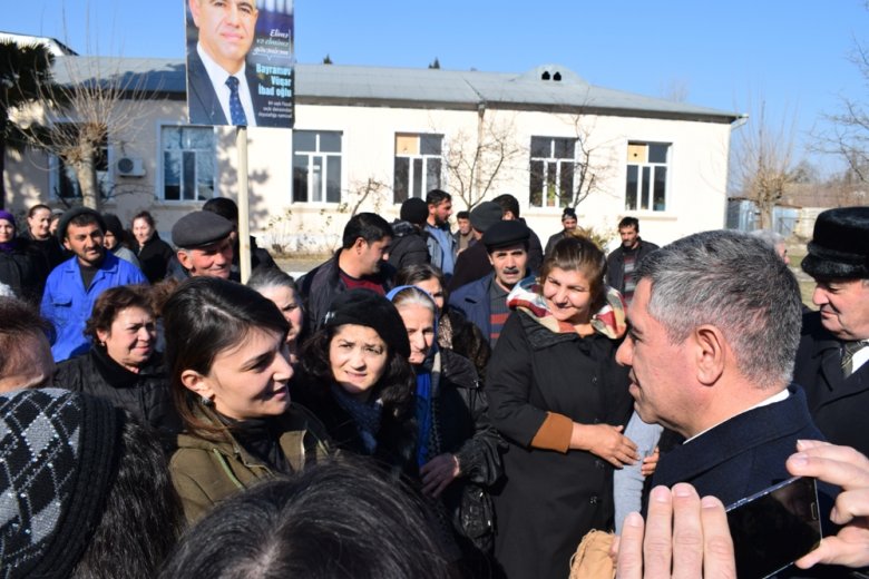 Arayatlı, Babı və Mollaməhərrəmli sakinləri Vüqar Bayramova güvənirlər 