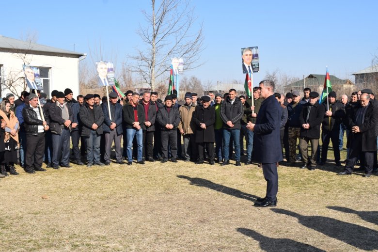 Arayatlı, Babı və Mollaməhərrəmli sakinləri Vüqar Bayramova güvənirlər 