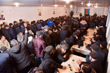 İqbal Ağazadə İnqilab İsmayılov küçəsində daha bir görüş keçirdi İqbal Ağazadə İnqilab İsmayılov küçəsində daha bir görüş keçirdi