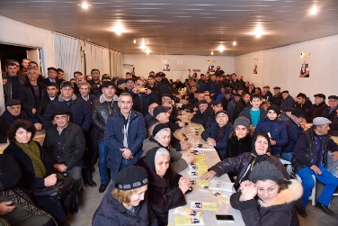 İqbal Ağazadə İnqilab İsmayılov küçəsində daha bir görüş keçirdi