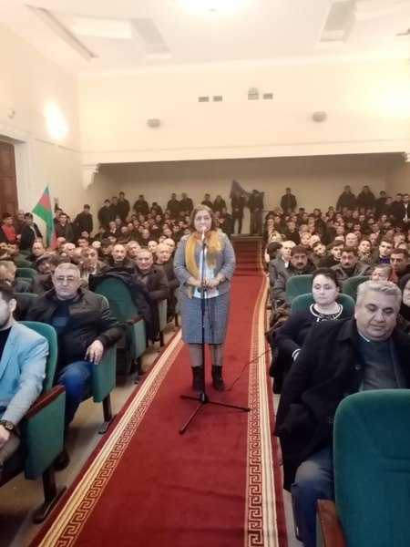 125 saylı dairədən namizəd Sumqayıtda seçicilərlə izdihamlı görüş keçirdi