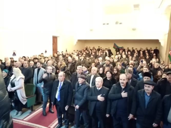 125 saylı dairədən namizəd Sumqayıtda seçicilərlə izdihamlı görüş keçirdi