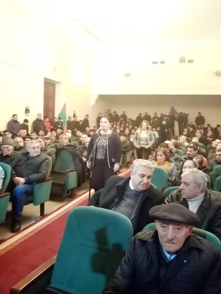 125 saylı dairədən namizəd Sumqayıtda seçicilərlə izdihamlı görüş keçirdi