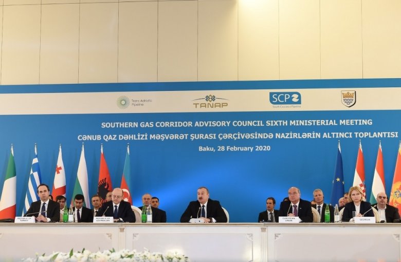 Prezident nazirlərin toplantısında: “Cənub Qaz Dəhlizi layihəsi əsasında əməkdaşlığın nadir formatı yaradılıb”