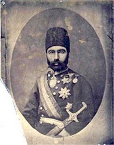 Hacı Qulamrza xan Şahsevən: artileriya generalı