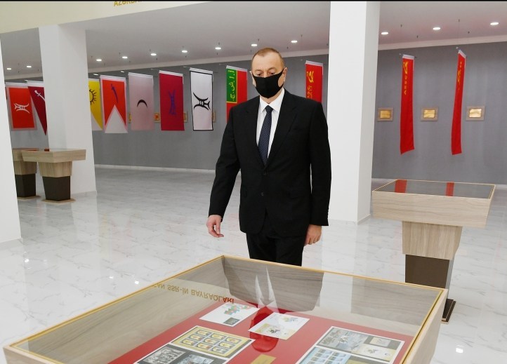 Prezident Tərtərdə yeni obyektlərin açılışını edib