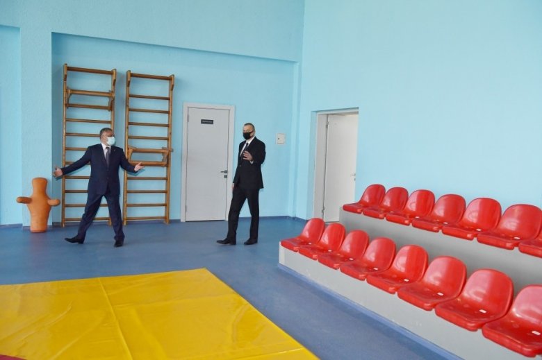 Prezident Tərtərdə yeni obyektlərin açılışını edib Prezident Tərtərdə yeni obyektlərin açılışını edib