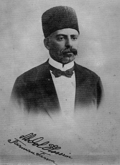   Əbdülhüseyn mirzə Fərmanfərma: Rza şah onun mehtəri olub