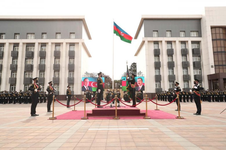 Vilayət Eyvazov Polis Akademiyasındakı mərasimdə iştirak etdi, tapşırıqlar verdi
