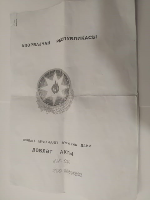 Məmur kəndlinin pay torpağını mənimsəyib? Məmur kəndlinin pay torpağını mənimsəyib?