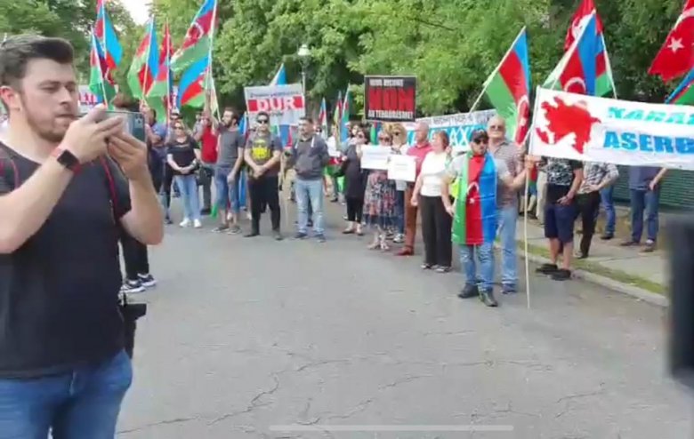 İsraildə Azərbaycana dəstək aksiyası keçirilib İsraildə Azərbaycana dəstək aksiyası keçirilib