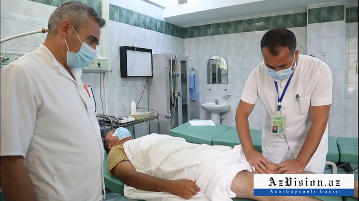 Tofiq Yaqublunun oğlu hərbi xidmətə tam yararlıdır - Müayinə anı + Video