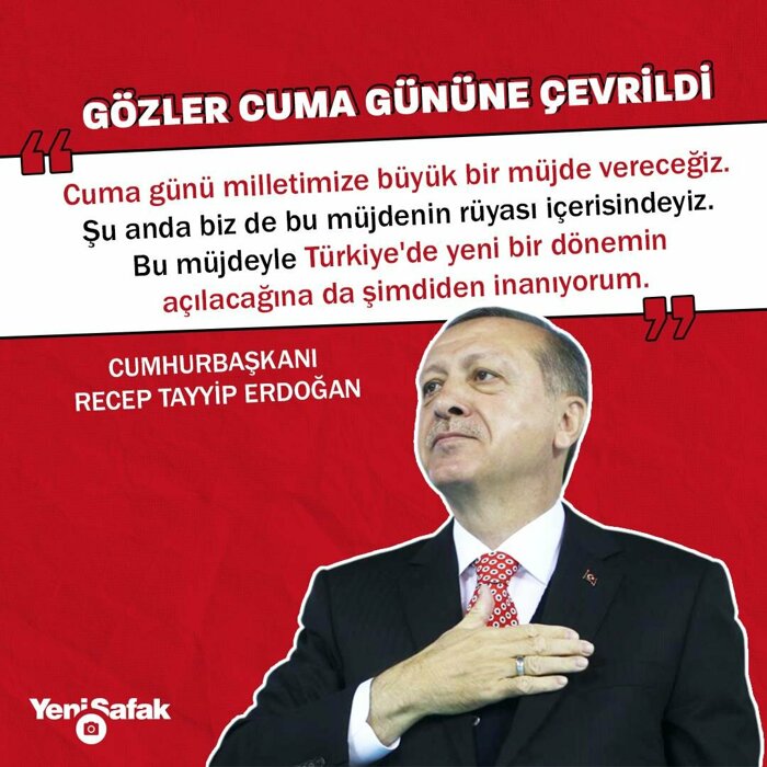 Ərdoğan xalqına müjdə verməyə hazırlaşır