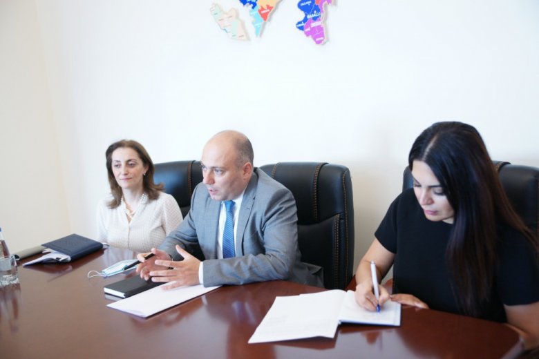 Anar Kərimov TİKA-nın nümayəndəsi ilə görüşüb