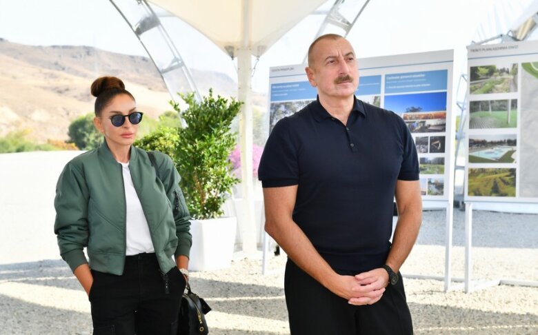 Prezident İlham Əliyev və xanımı Kəlbəcər və Laçına gediblər - (Yenilənib+)