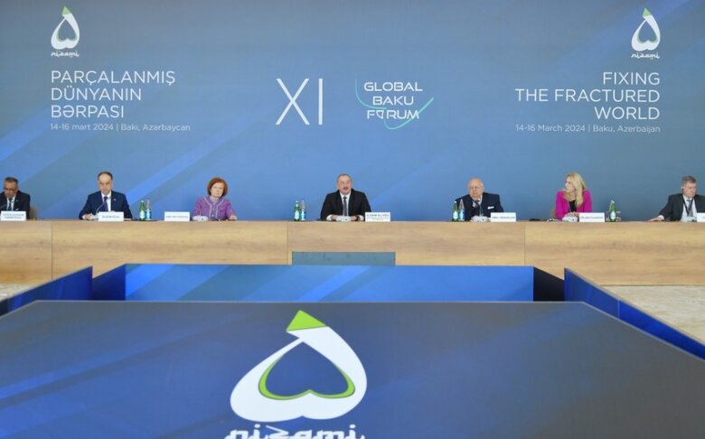 XI Qlobal Bakı Forumu işə başlayıb - İlham Əliyev tədbirdə çıxış edib (Tam mətn)