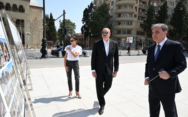 Prezident və birinci xanım Gəncəyə gediblər - (Yenilənib)