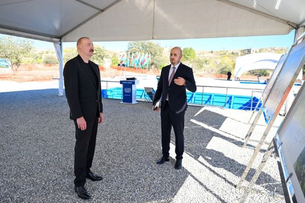 Cəbrayılda ikinci və üçüncü yaşayış komplekslərinin təməli qoyulub