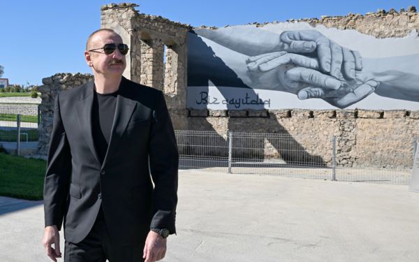 İlham Əliyev Cəbrayılda - Horovlu kəndinin açılışı olub