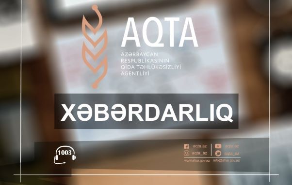 İrandan Azərbaycana gətirilən qənnadı məhsulunda kif aşkarlanıb