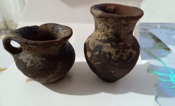 Cəlilabadda qədim saxsı qablar tapılıb